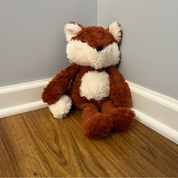 Lambs & Ivy Toys Lambs Ivy Fox 5 Plush Sewn Eyes Baby Nursery